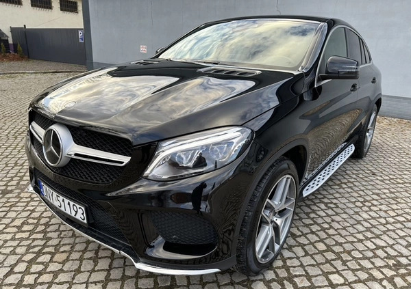 Mercedes-Benz GLE cena 176000 przebieg: 197000, rok produkcji 2015 z Nysa małe 781